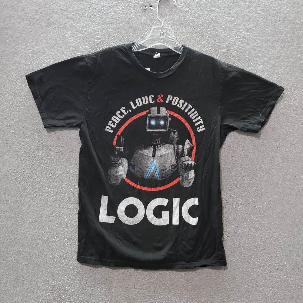 Logic Men T-Shirt Small Black 2018 The Bobby Tarantino vs Everybody Tour NF Kyle